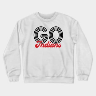 Go Indians - Soccer Crewneck Sweatshirt